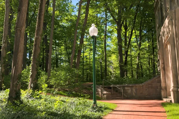 IU walkway